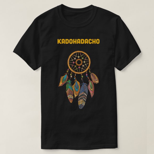 Camiseta Kadohadacho Tribuna indígena indio nativo american (Diseño del anverso)