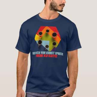 Camiseta Kaffee Kunst Espresso Tasse Witzig
