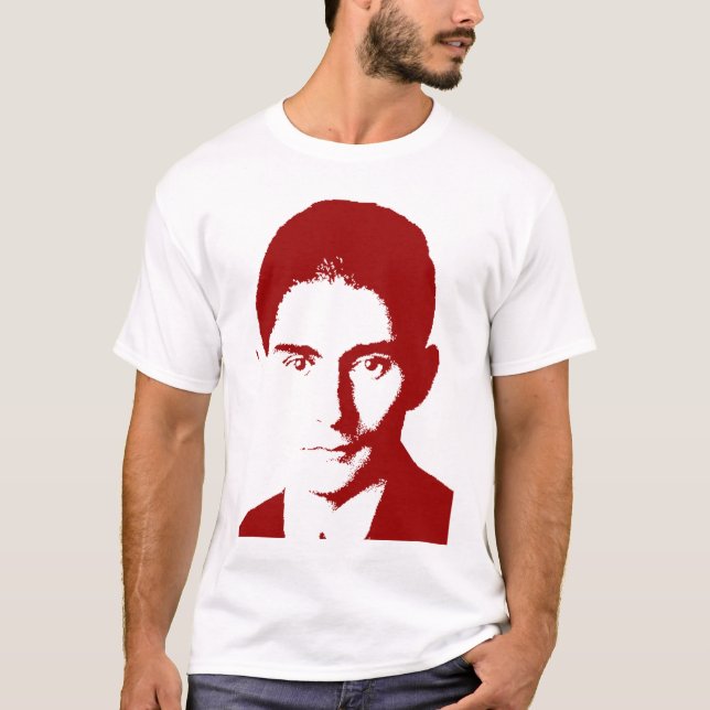 Camiseta Kafka rojo (Anverso)
