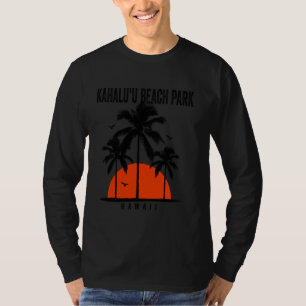 Camiseta Kahalu'u Beach Park Hawaii Surfing Surfboard