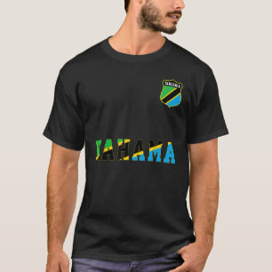 Camiseta Kahama Tanzania Bandera Hombres tanzanos mujeres