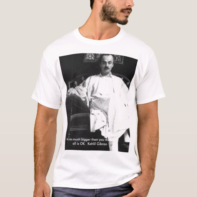 Camiseta Kahlil Gibran (Anverso)