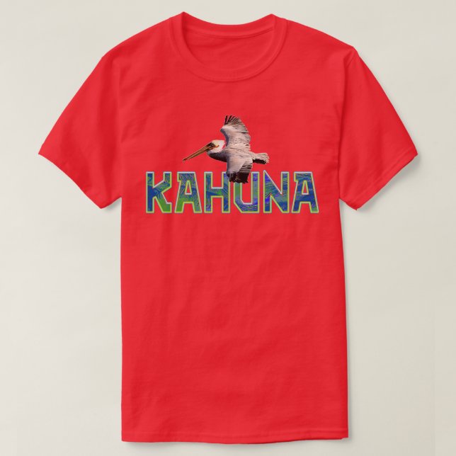 Camiseta Kahuna Pelican TShirt (Diseño del anverso)