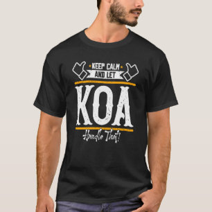 Camiseta Kai Keep Calm y deja que Kai maneje eso 1