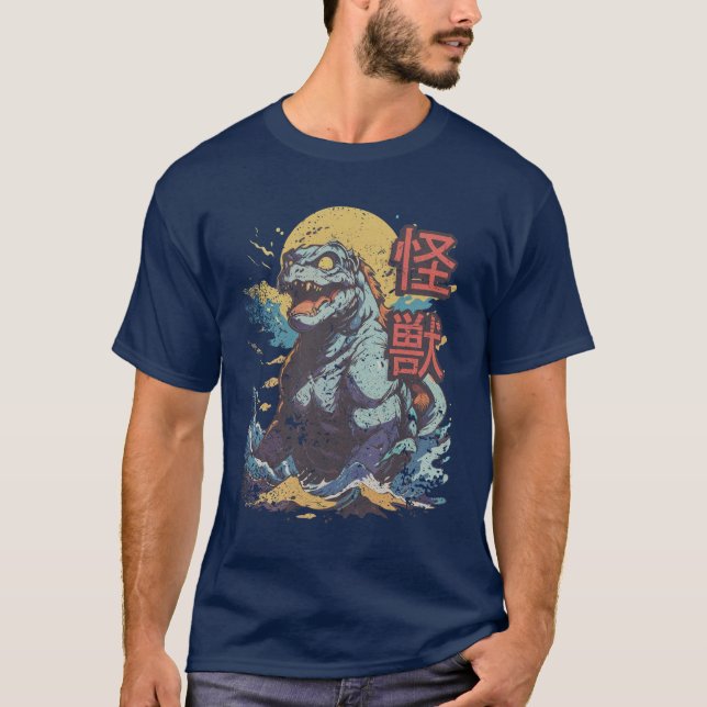 Camiseta Kaiju (怪獣) (Anverso)