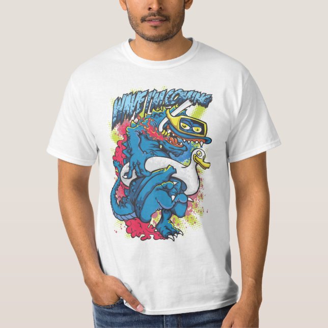 Camiseta Kaiju Beach Day Splash Tee (Anverso)