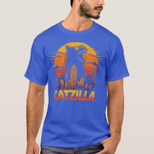 Camiseta Kaiju Cat Monster Catzilla 1