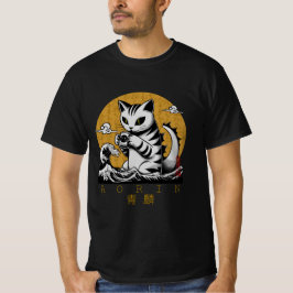 Camiseta Kaiju Neko - AORIN