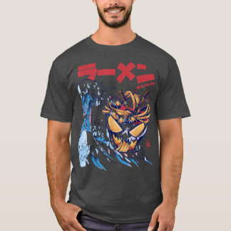 Camiseta Kaiju Ramen Gran Ola De La Comida Japonesa Kanagaw