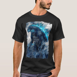 Camiseta Kaiju Shirt Arte Japonés Amante de la película Mon