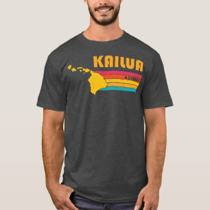Camiseta Kailua Hawaii Vintage Distresage Souvenir