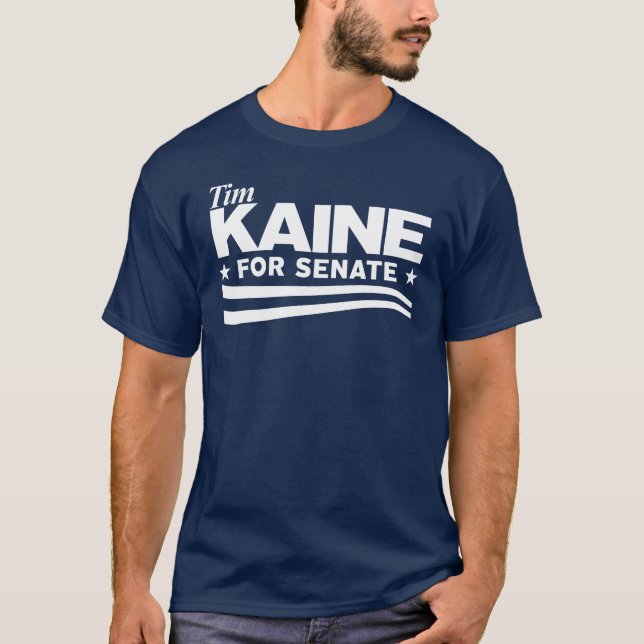 Camiseta KAINE - Tim Kaine del Senado (Anverso)