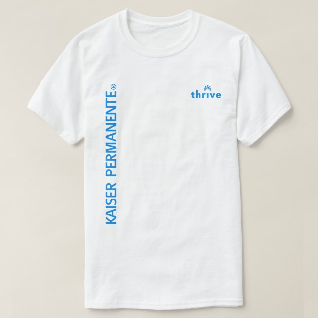Camiseta Kaiser Permanente Thrive (Diseño del anverso)