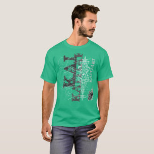 Camiseta Kaitiaki - guardas maoríes (escritura de plata)