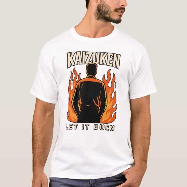 Camiseta Kaizuken Let It Burn (Anverso)