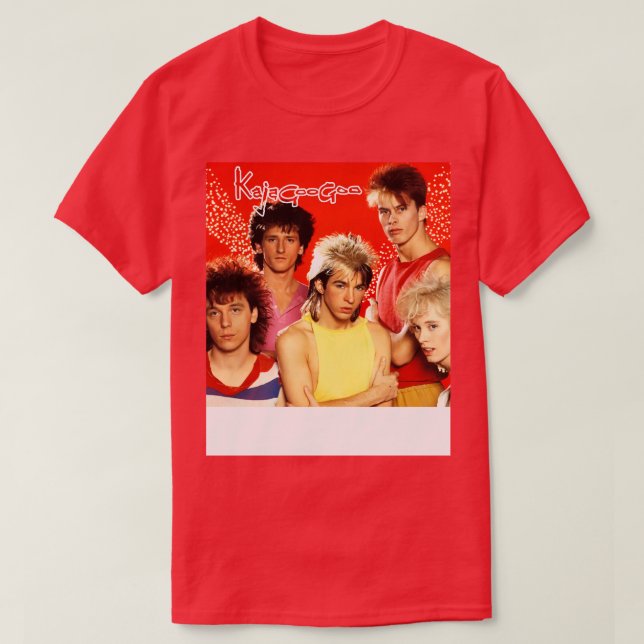 Camiseta Kajagoogoo 1983 (Diseño del anverso)