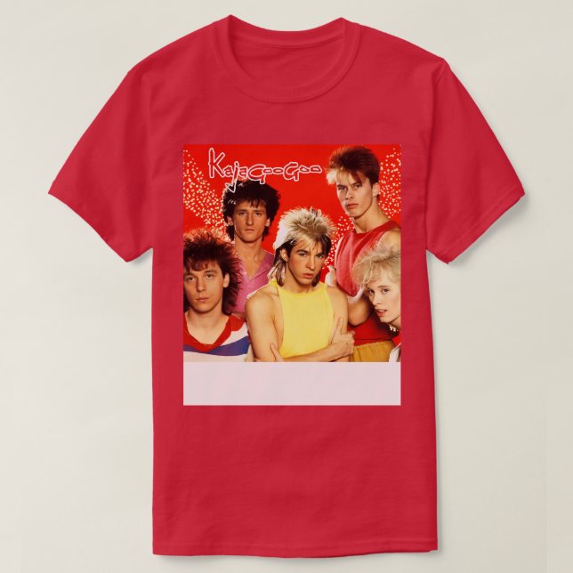 Camiseta Kajagoogoo 1983 (Diseño del anverso)