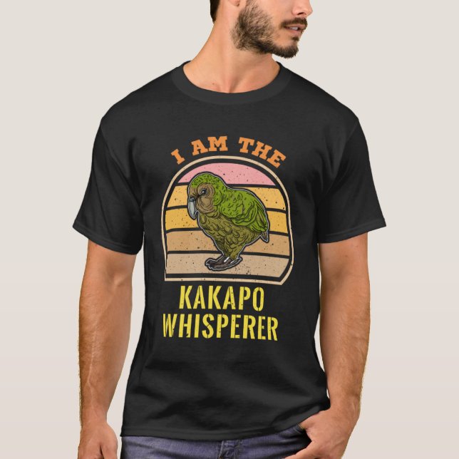 Camiseta Kakapo birds biologist birdwatchig ornithologist (Anverso)