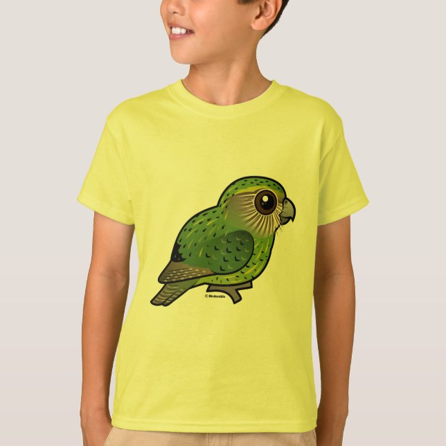 Camiseta Kakapo de Birdorable (Anverso)