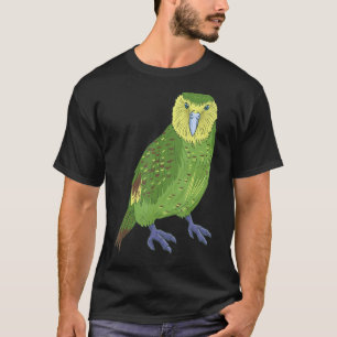 Camiseta Kakapo Parrot Nueva Zelanda Loro Lechuza