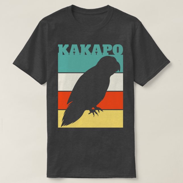 Camiseta Kakapo Retro (Diseño del anverso)