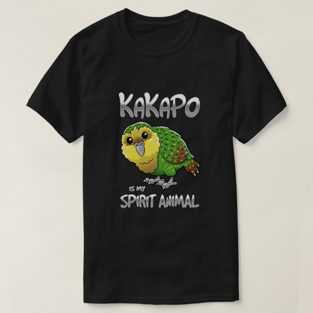 Camiseta Kakapo Spirit Animal Classic (Diseño del anverso)