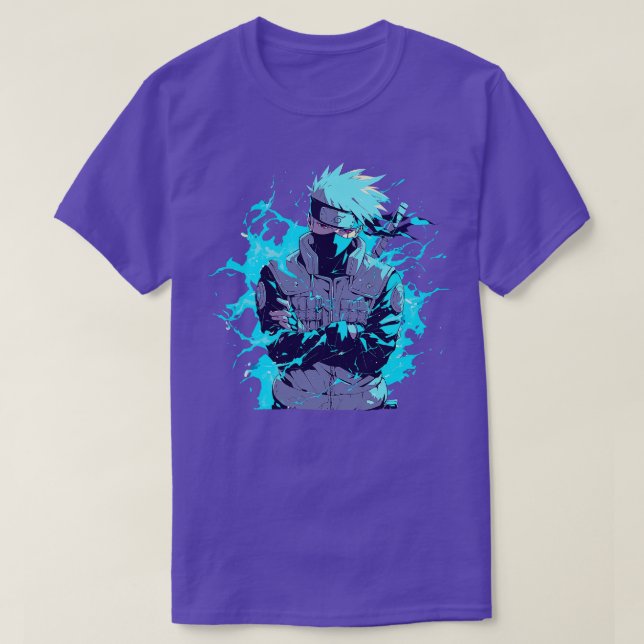 Camiseta kakashi 10 (Diseño del anverso)