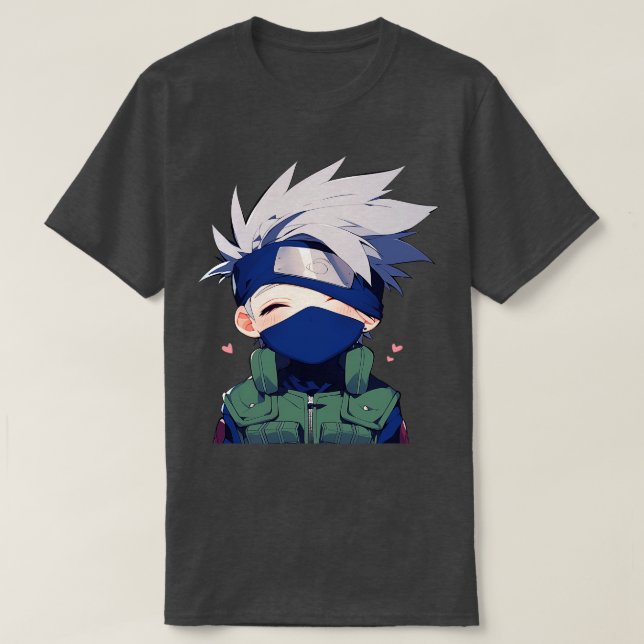 Camiseta kakashi 14 (Diseño del anverso)