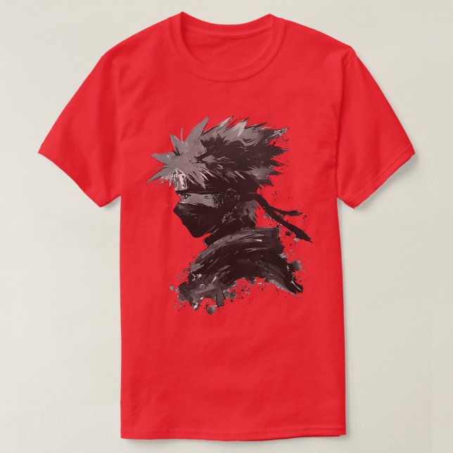 Camiseta kakashi 4 (Diseño del anverso)