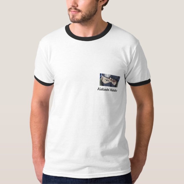 Camiseta Kakashi Hatake: Tee silencioso de The Guardian (Anverso)