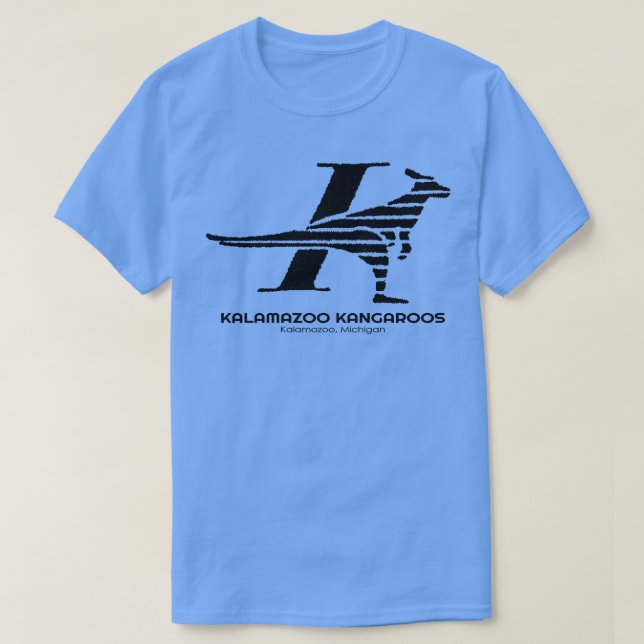 Camiseta Kalamazoo Kangaroos 1984 (Diseño del anverso)