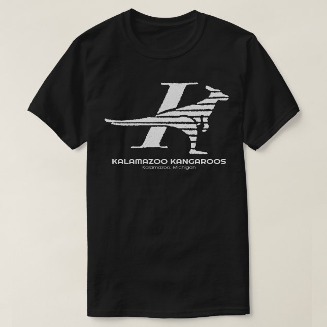 Camiseta Kalamazoo Kangaroos 1985 (Diseño del anverso)