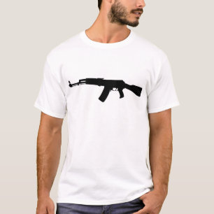 Camiseta Kalashnikov del rifle de asalto de AK-47