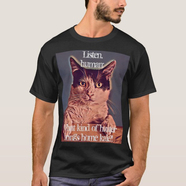 Camiseta Kale Cat (Anverso)