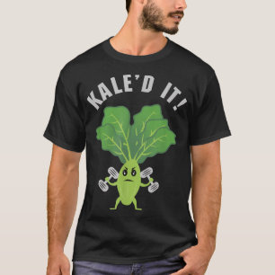 Camiseta Kale d It Fitness Kale Funny Vegan Vegetarian