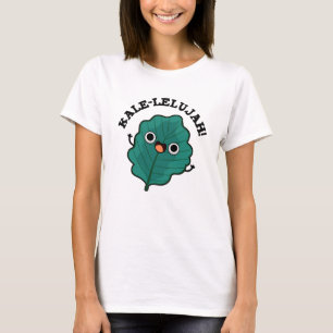 Camiseta Kale-lelujah Funny Veggie Kale Pun