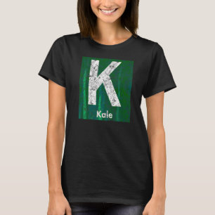 Camiseta Kale Presenta Un Trabajo Dietético Basado En Veget