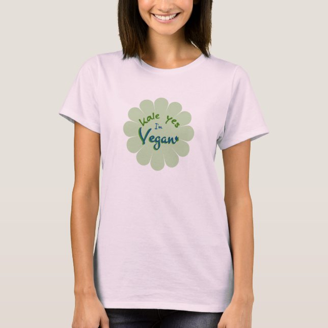 Camiseta Kale Sí, soy Vegan (Anverso)