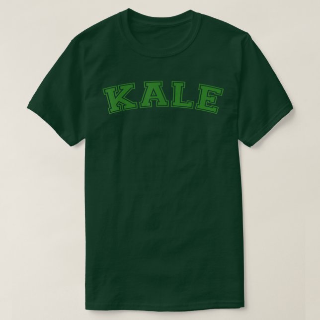 Camiseta Kale Vegetarian Vegan  Eat Kale Tee  (Diseño del anverso)