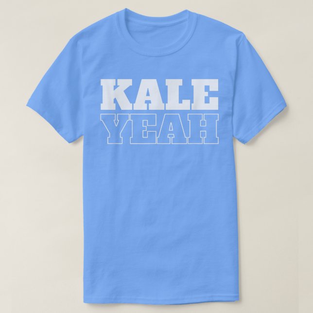 Camiseta Kale Yeah  Funny Vegan s Funny  Design  (Diseño del anverso)