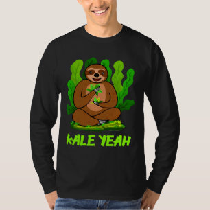 Camiseta Kale Yeah Sloth Vegan Vegetarian