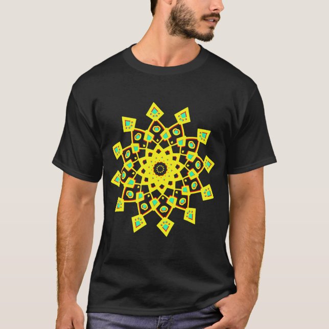 Camiseta Kaleidoscópico 110714(13) (Anverso)