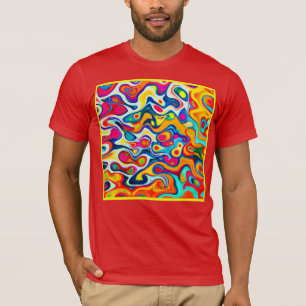 Camiseta Kaleidoscopio de colores