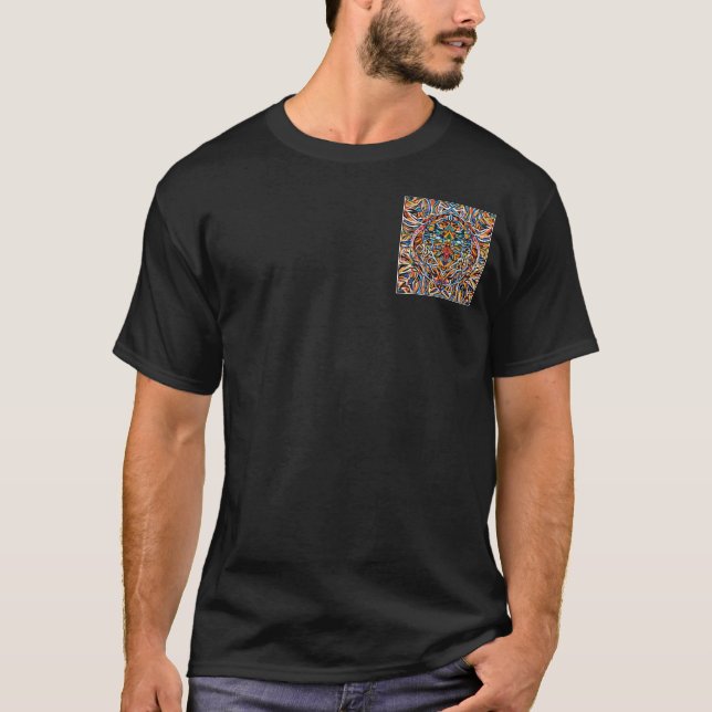 Camiseta Kaleidoscopio del Cosmos (Anverso)