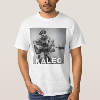 Camiseta kaleo con guitarra