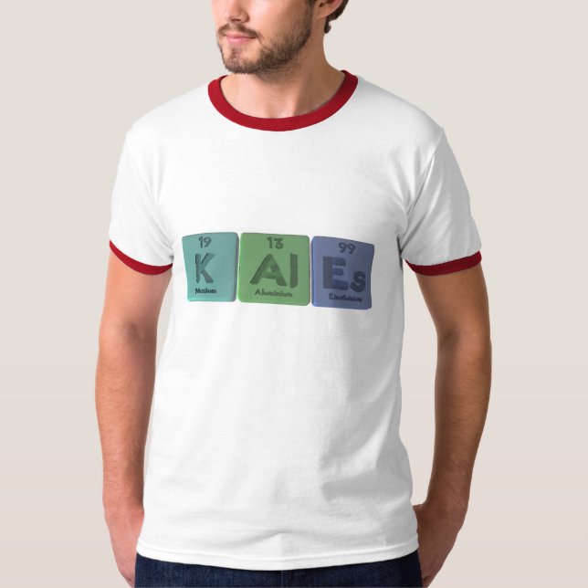 Camiseta Kales-K-Al-Es-Potassium-Aluminium-Einsteinium.png (Anverso)