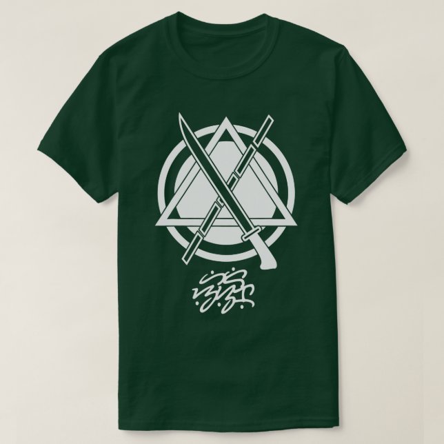 Camiseta Kali Arnis Eskrima Filipino Baybayin Nunca Renunci (Diseño del anverso)