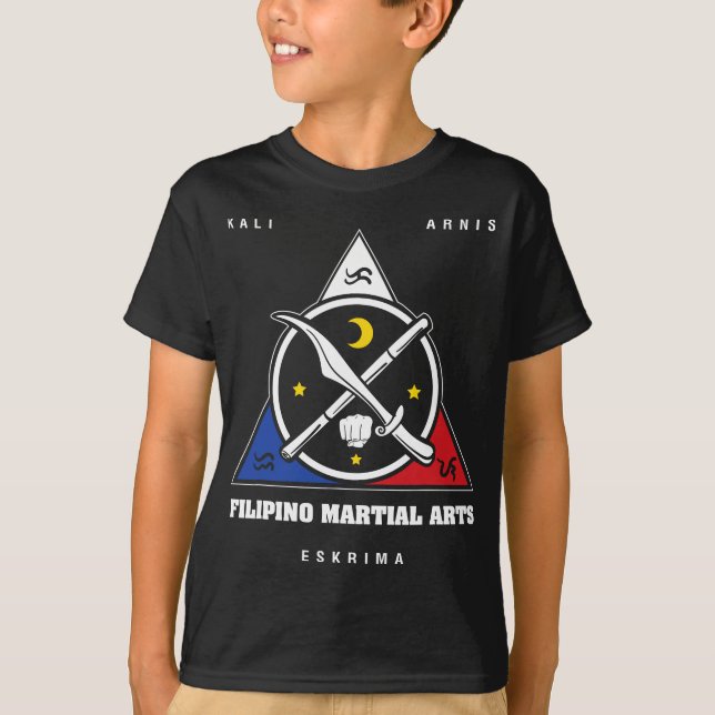 Camiseta Kali Arnis Filipino Arte Marcial (Anverso)