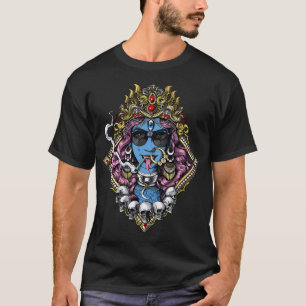 Camiseta Kali diosa hindú hippie