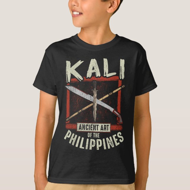 Camiseta Kali Eskrima Arnis Artes Marciales filipinas (Anverso)
